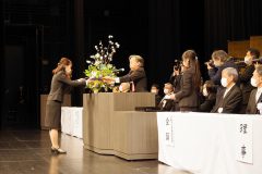 3/24　東日本国際大学・いわき短期大学で卒業式